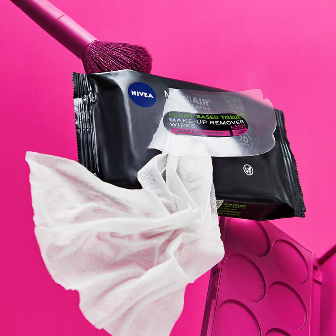 NIVEA MicellAIR Chusteczki do demakijażu 20 szt. - obrazek 2