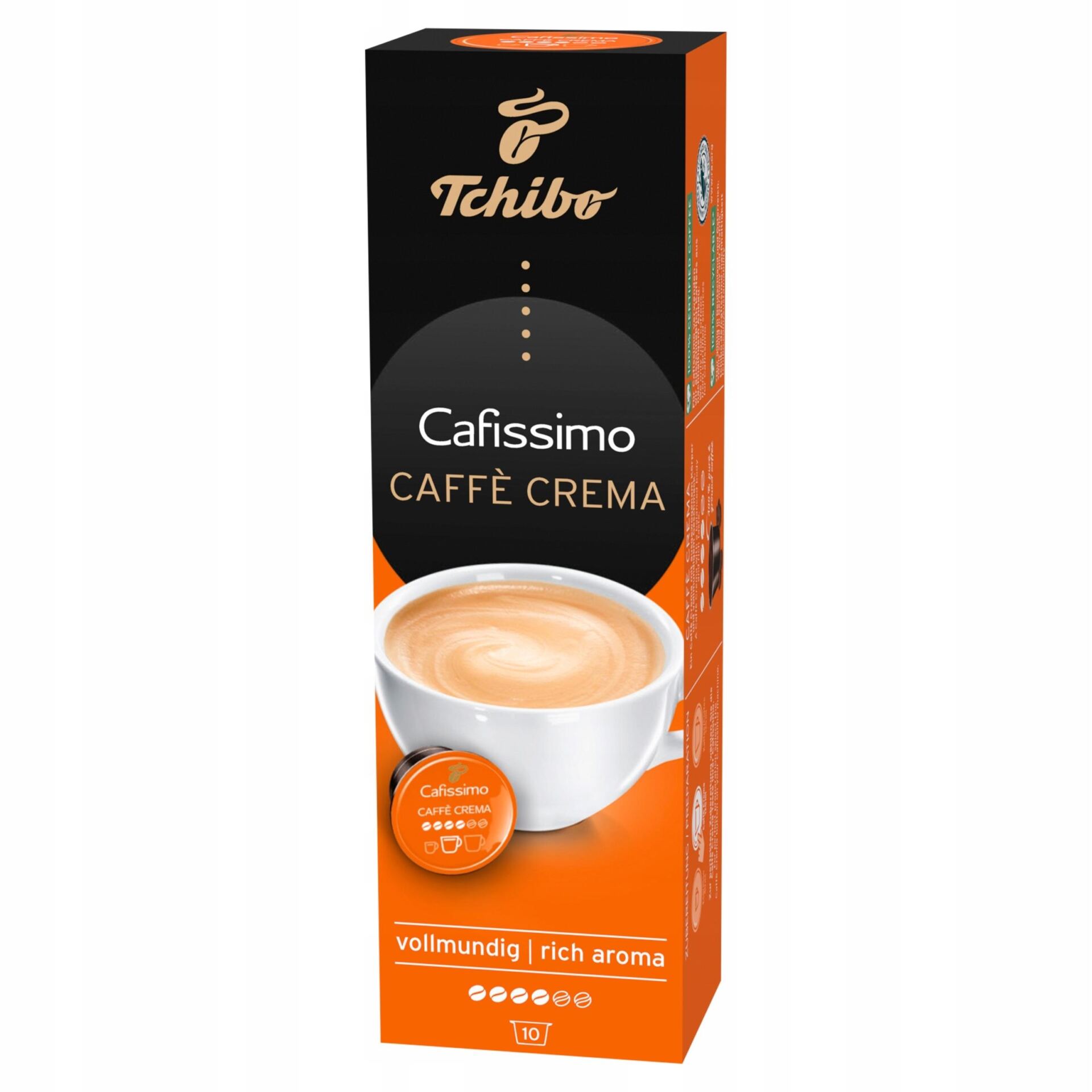 Tchibo Cafissimo Crema Rich Aroma 10 Kapsułek Arabika - obrazek 8