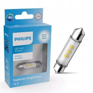 呕ar贸wka Philips LED Ultinon Pro7000 FESTOON 43mm WU70 12V