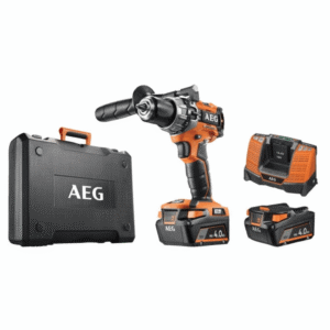 AEG Wiertarko-Wkrętarka z Udarem 18 V + 2x 4Ah + Ładowarka BSB18C2BLLI-402C
