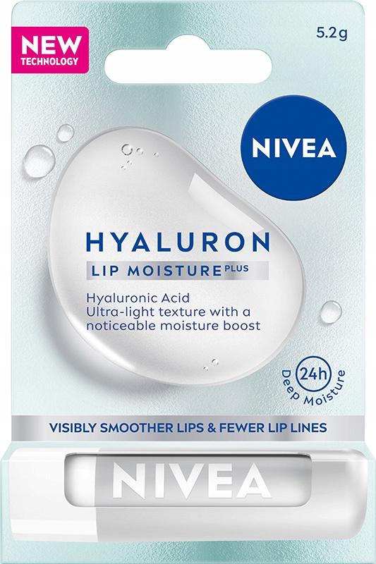 NIVEA Hyaluron Moisture Plus Balsam Pomadka do ust