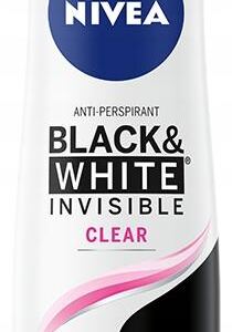 NIVEA BLACK & WHITE INVISIBLE CLEAR ANTYPERSPIRANT w SPRAYu 150 ml