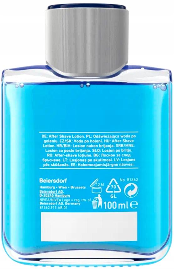 NIVEA MEN Woda po goleniu Protect Care 2w1 100ml - obrazek 7