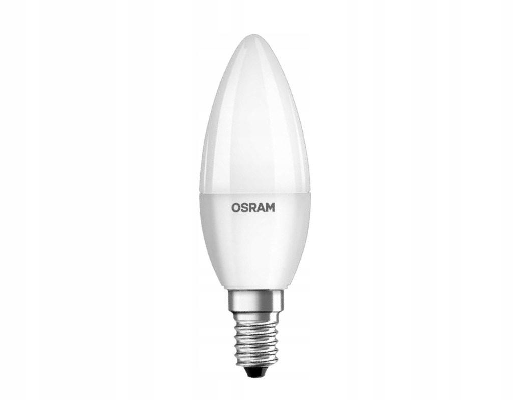 Osram żarówka LED E14 4,9W=40W 470lm 2700K CIEPŁA - obrazek 5