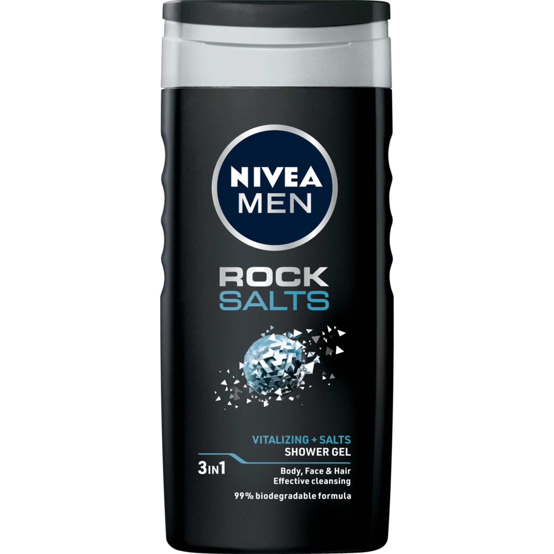 Nivea Men ROCK SALT ŻEL POD PRYSZNIC DO CIAŁA, TWARZY I WŁOSÓW 250 ML - obrazek 4