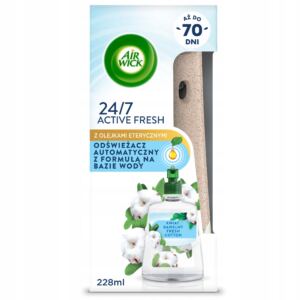 AIR WICK AUTOMATYCZNY ODŚWIEŻACZ POWIETRZA + WKŁAD KWIAT BAWEŁNY 228ML