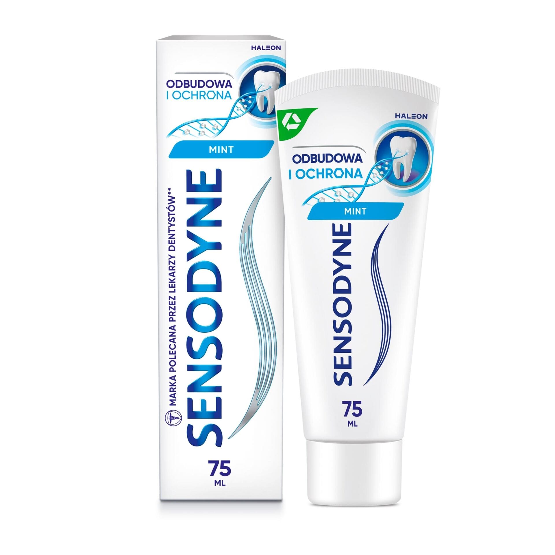 Sensodyne Pasta do zębów Odbudowa i Ochrona miętowa ochrona szkliwa 75ml - obrazek 11