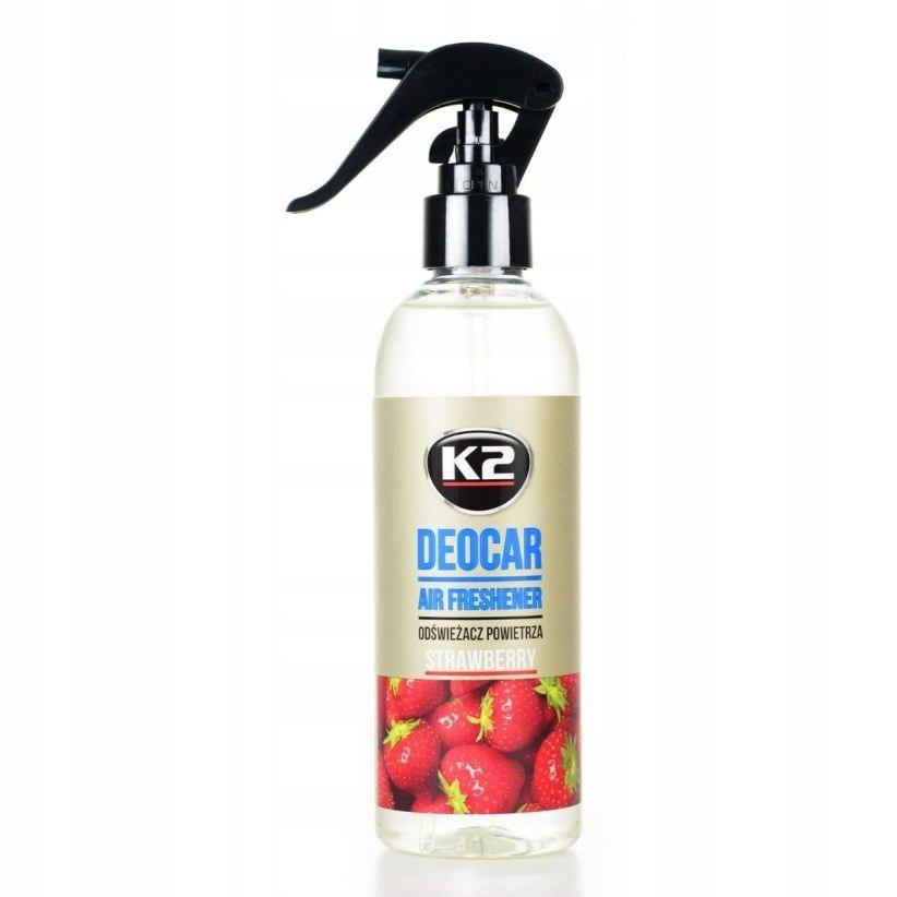 K2 Profesjonalny Samochodowy Odświeżacz Powietrza CAYON STRAWBERRY 250ml - obrazek 4