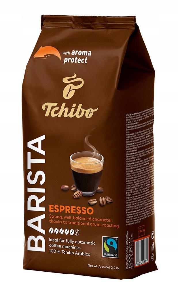 Tchibo Barista Espresso Kawa Ziarnista 1kg Arabika - obrazek 3