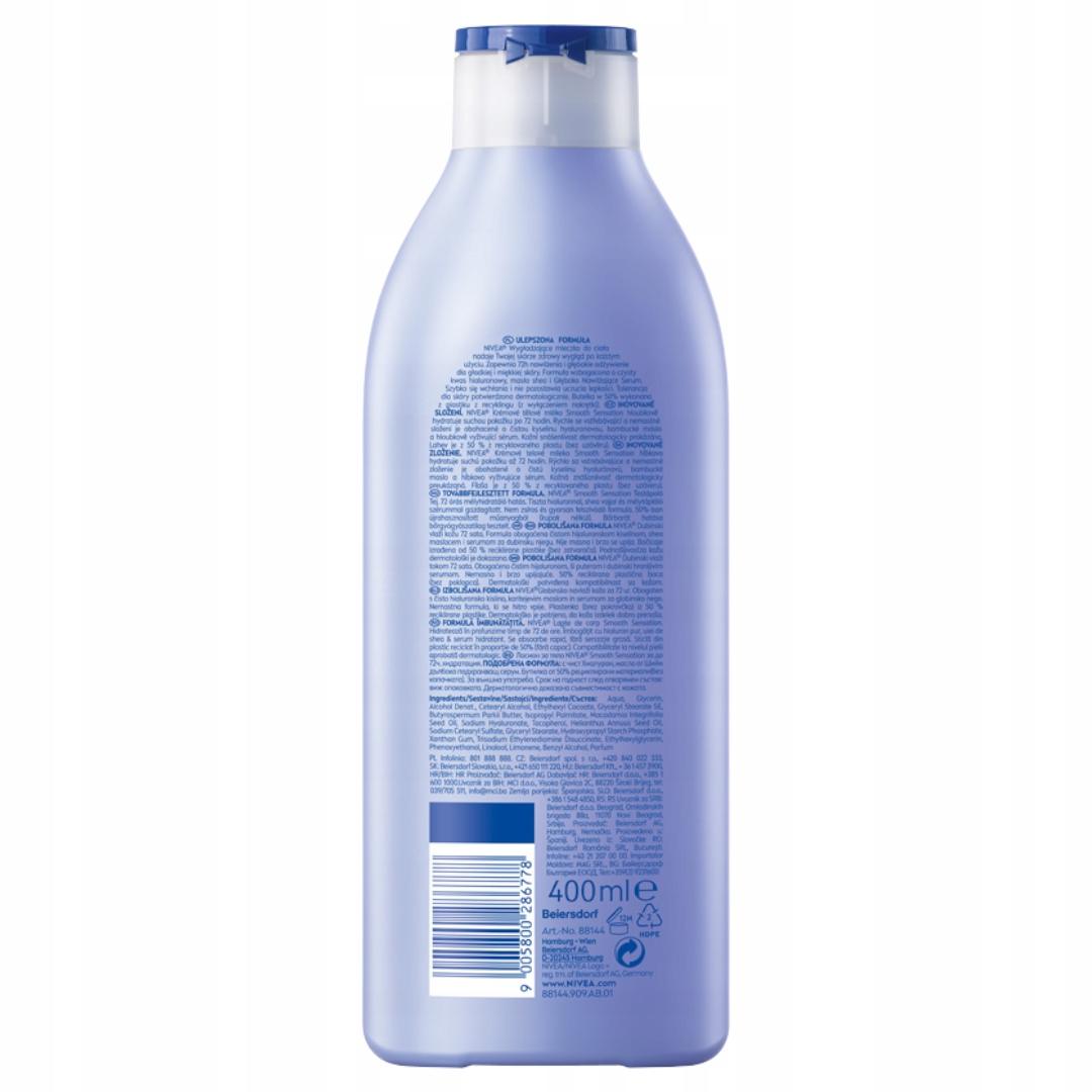 NIVEA Mleczko Wygładzające do ciała 400ml - obrazek 2