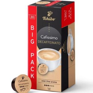 Tchibo Cafissimo Decaffeinato Bezkofeinowa Kawa Kapsułki 30kaps