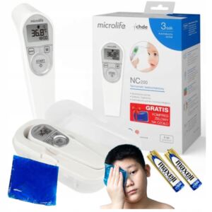 Microlife Termometr NC200 + Kompres Żel
