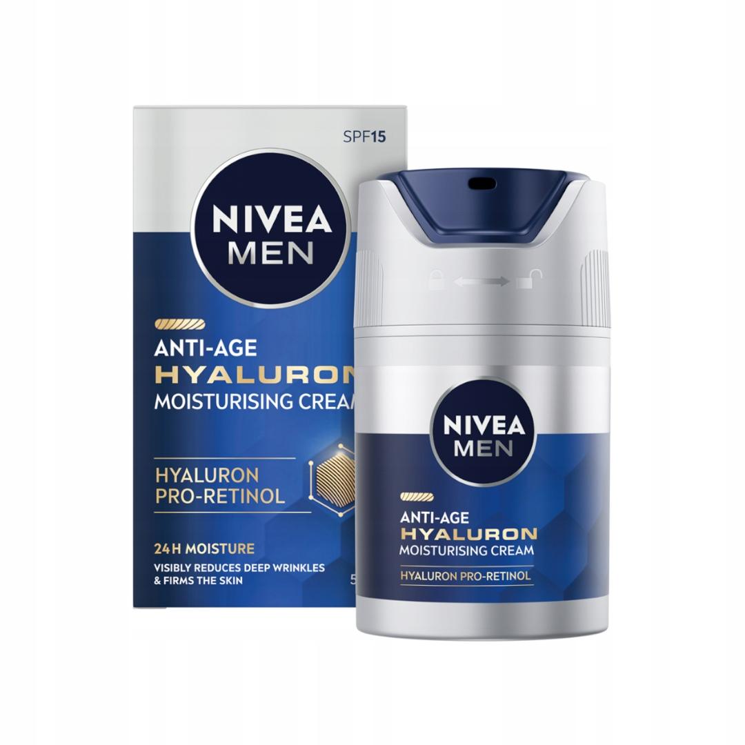 NIVEA MEN KREM PRZECIWZMARSZCZKOWY HYALURON 50 ML - obrazek 12