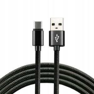 EverActive Kabel do ładowania USB-USB C 1m 3A 480Mbps CBB-1CB