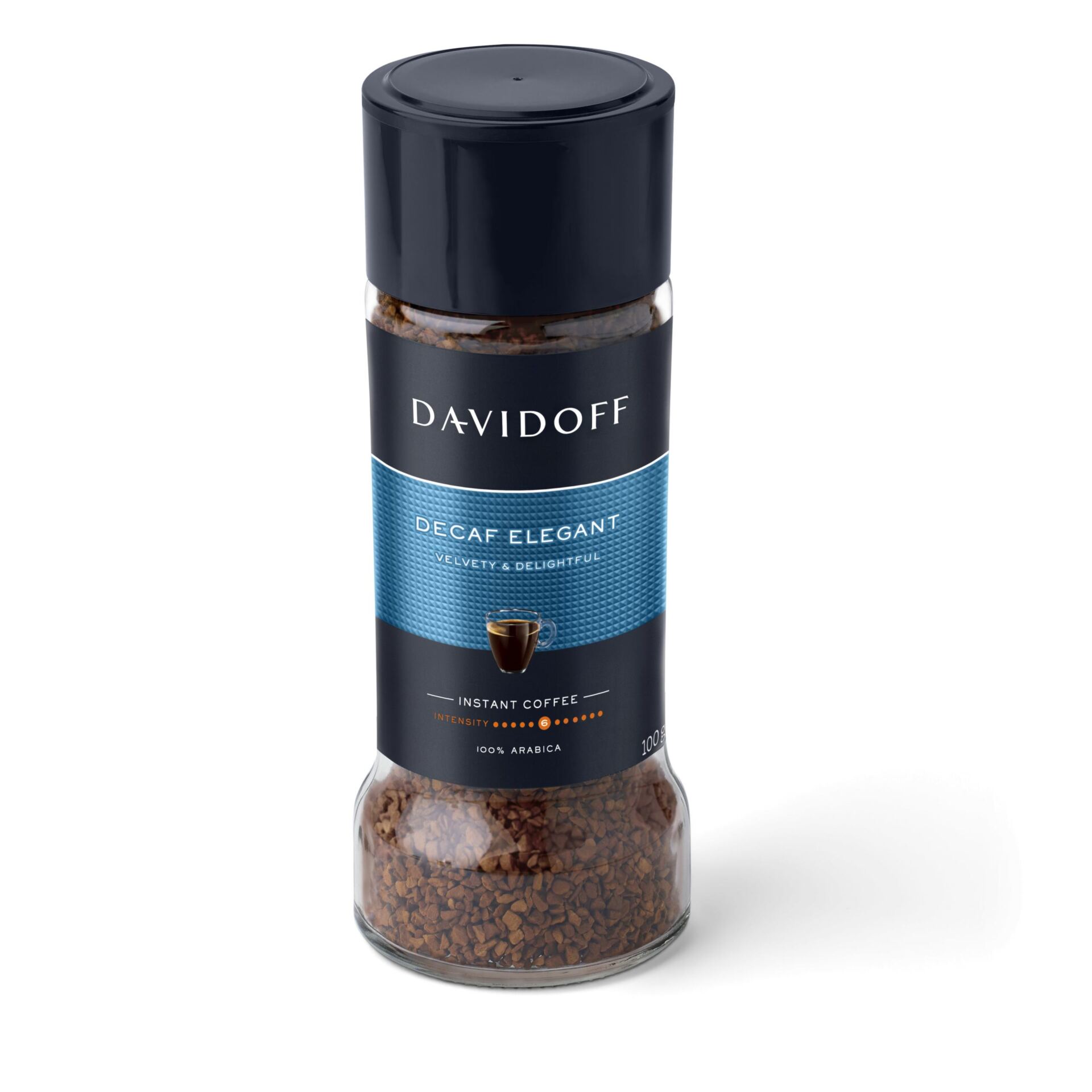Kawa rozpuszczalna instant Davidoff Decaf Elegant 100g - obrazek 5