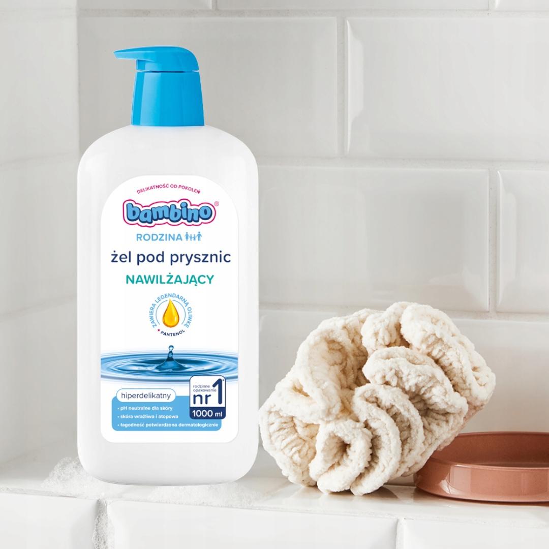 BAMBINO Rodzina Żel pod prysznic nawilżający, 1000 ml - obrazek 2
