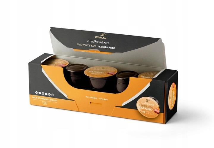 Tchibo Cafissimo Espresso Caramel KARMEL Kawa kapsułki 10 kap Arabika - obrazek 2