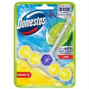 Domestos Kostka Zapachowa Toaletowa Zawieszka Power 5 Lime 50g