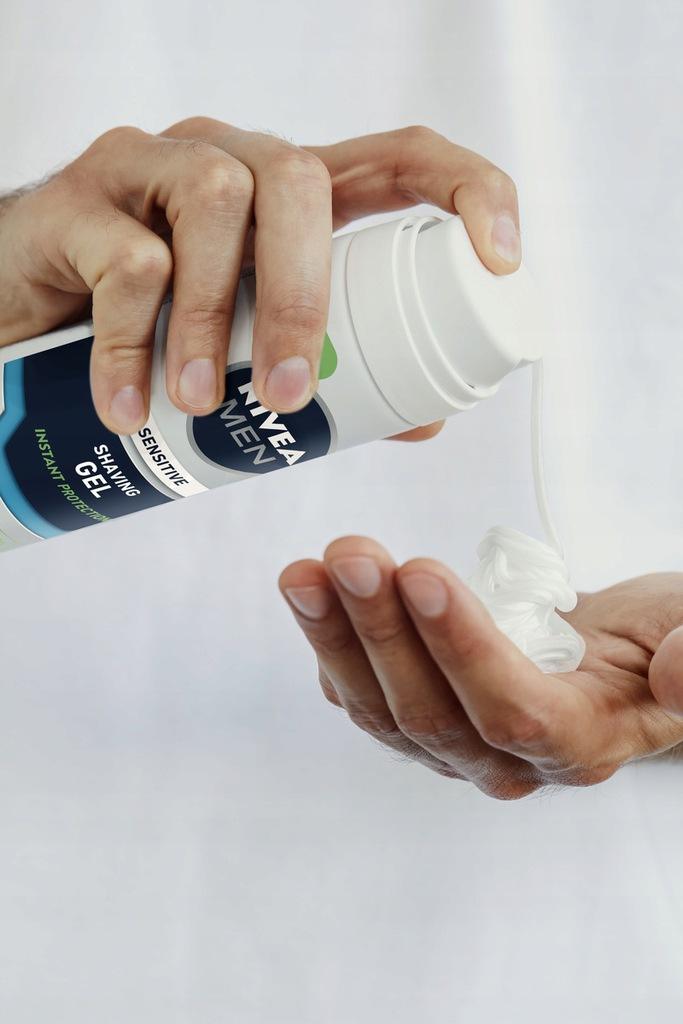 NIVEA Men Łagodzący żel do golenia Sensitive 20 0ml - obrazek 11