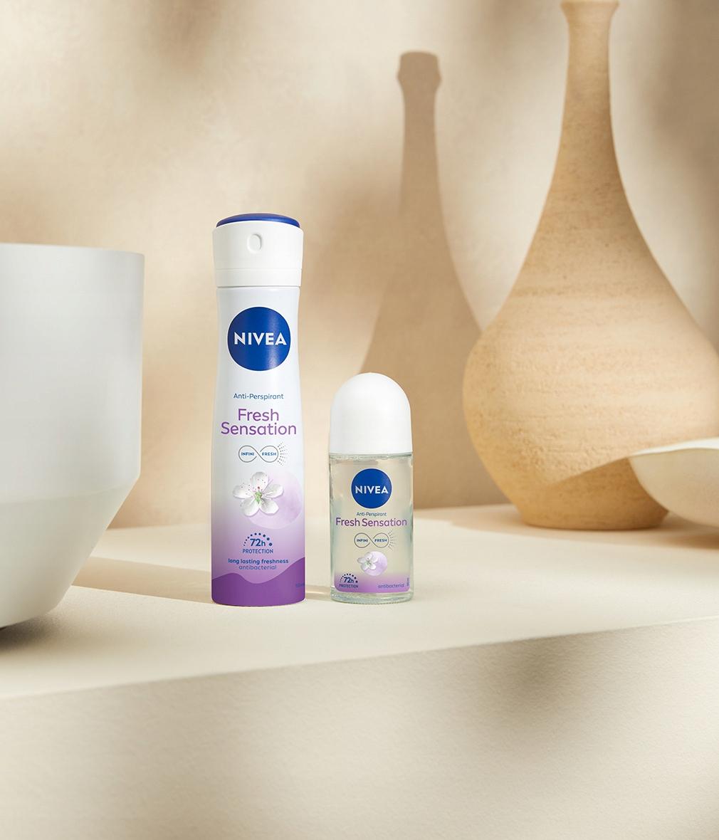 NIVEA FRESH SENSATION ANTYPERSPIRANT ROLL-ON 50ml - obrazek 4