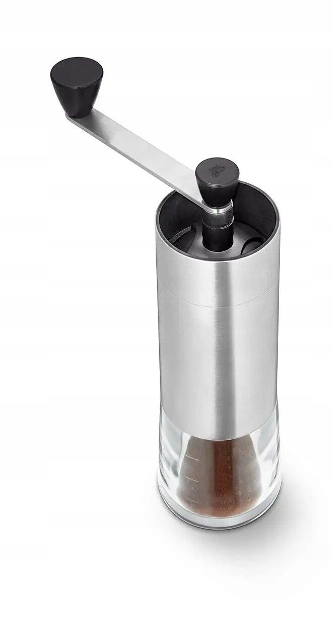 Tchibo Młynek Ręczny Do Mielenia Kawy Ziarnistej Inox - obrazek 9