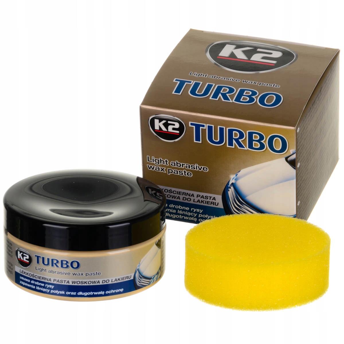K2 Turbo Pasta do Polerowania Lakieru Samochodu Turbo 250g K004 - obrazek 13