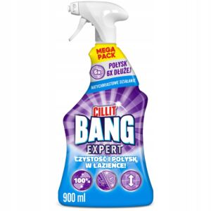 CILLIT BANG PŁYN DO CZYSZCZENIA ŁAZIENKI CZYSTOŚĆ I POŁYSK 900ML