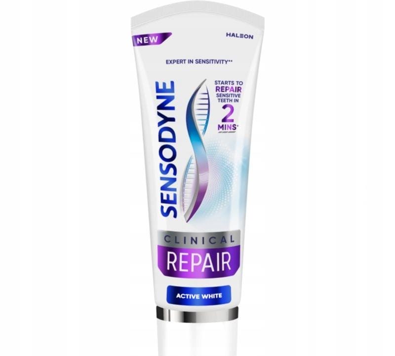 Sensodyne Pasta do zębów Clinical REPAIR Active White wybielanie 75ml - obrazek 3