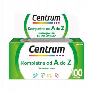 Multiwitamina Centrum od A do Z minerały komplet witamin 100 tabletek