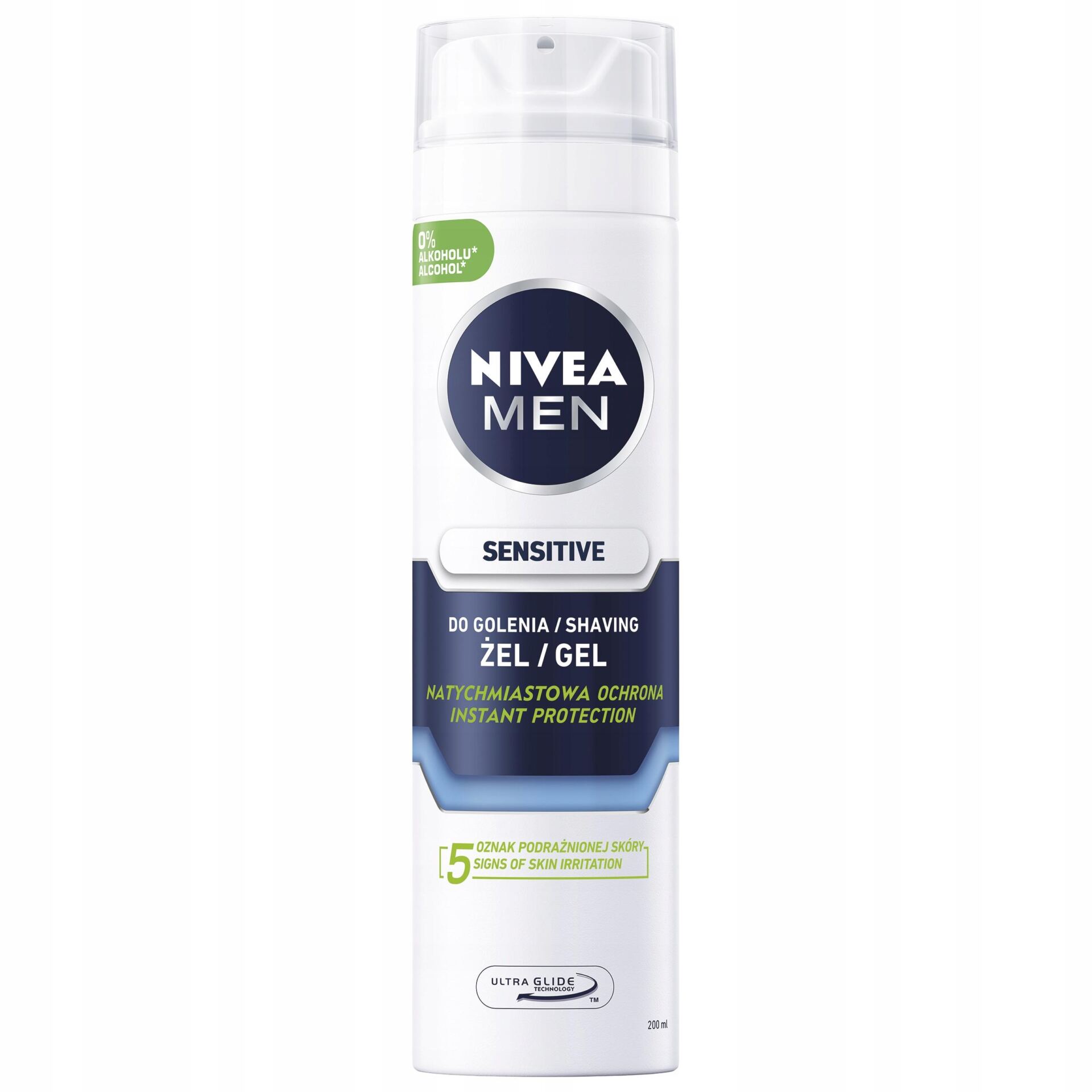 NIVEA Men Łagodzący żel do golenia Sensitive 20 0ml - obrazek 12