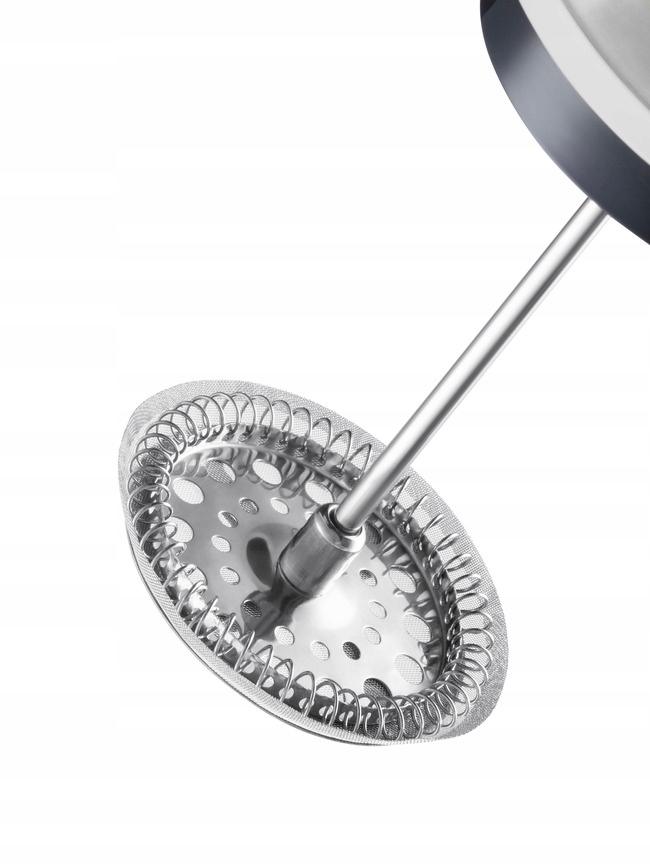 Tchibo Zaparzacz Do Kawy French Press 300 ml Srebrny - obrazek 4