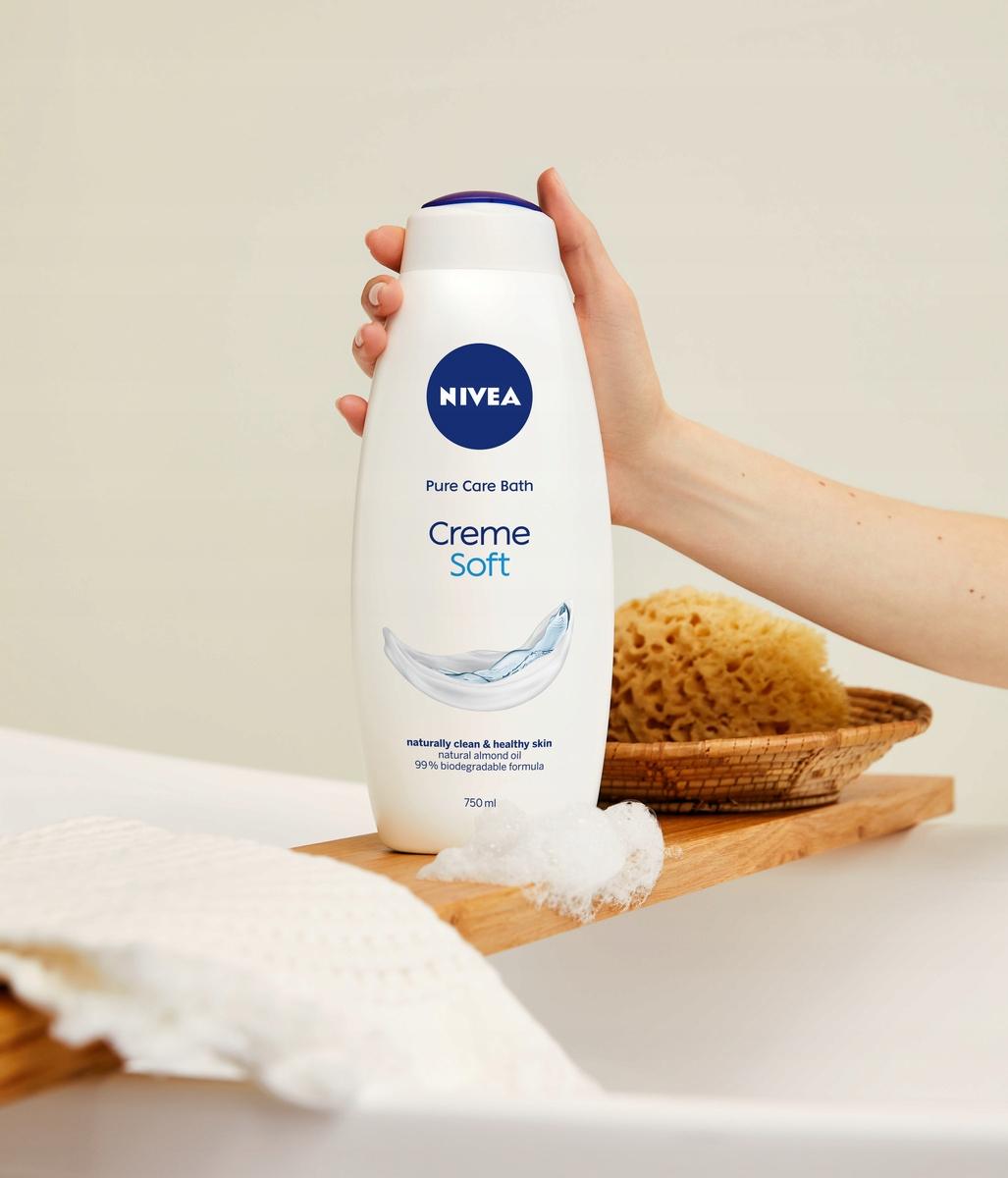 NIVEA Kremowy żel pod prysznic Creme Soft 750ml - obrazek 15