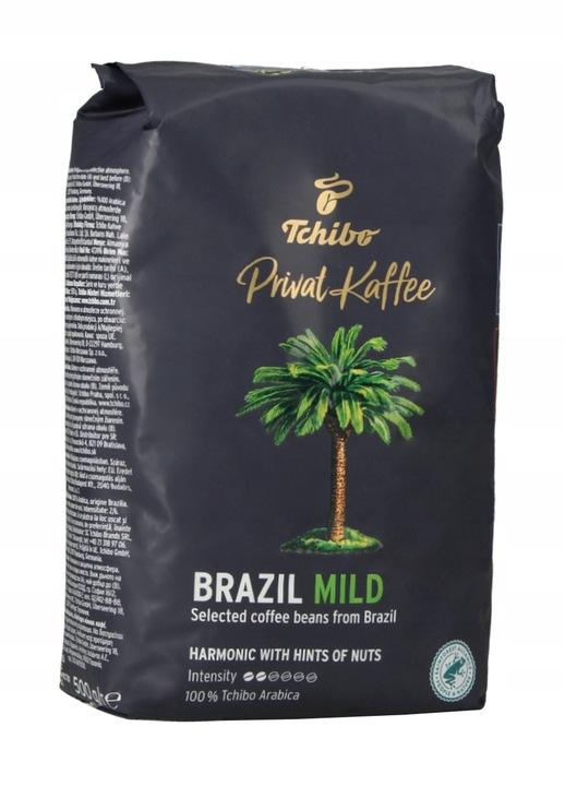 Tchibo Privat Kaffee Brazil Mild Kawa ziarnista 500g Arabika - obrazek 2
