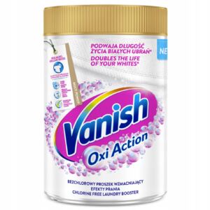 Vanish Oxi Action White Odplamiacz w Proszku do Białych Tkanin 625g