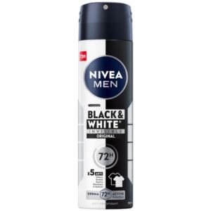 NIVEA MEN BLACK & WHITE INVISIBLE ORIGINAL ANTYPERSPIRANT W SPRAYU 150 ml