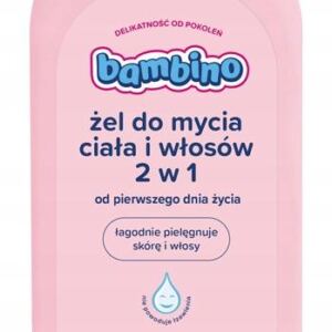 Bambino Żel do mycia ciała i włosów 2w1 400 ml