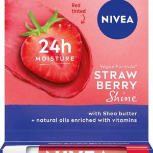 Nivea Pielęgnująca pomadka do ust Strawberry Shine 4.8g