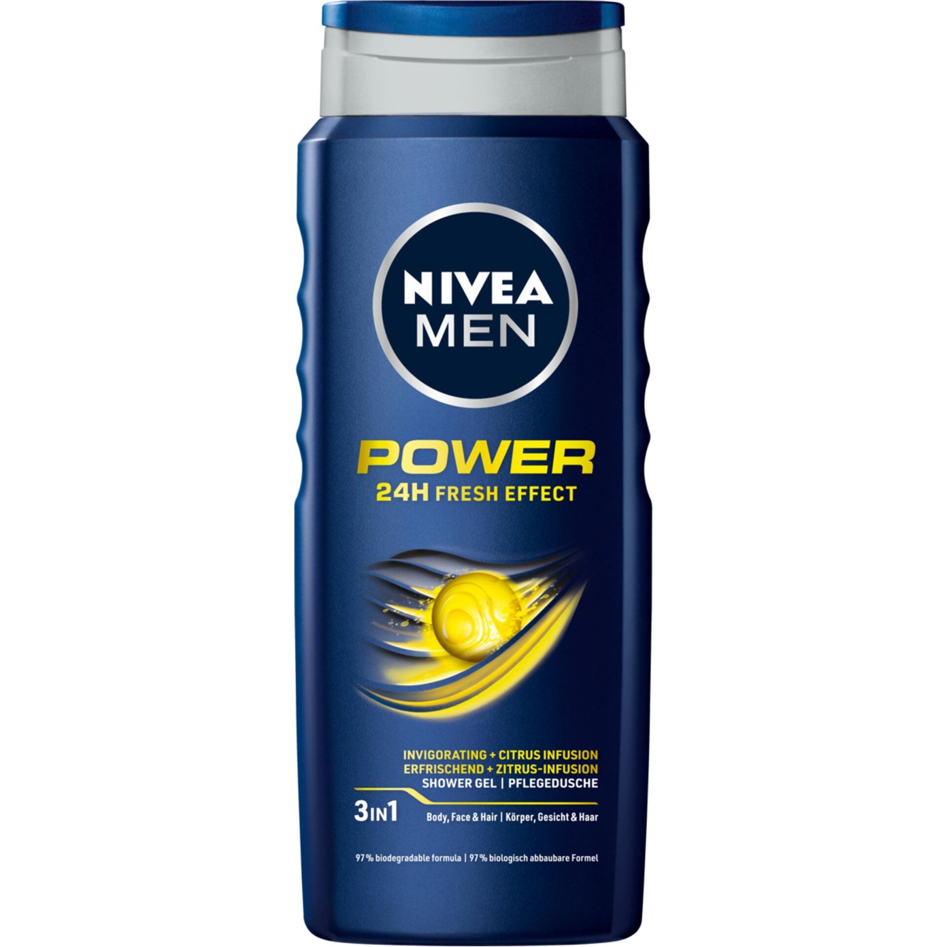 NIVEA Men żel pod prysznic Power Fresh 500 ml - obrazek 5