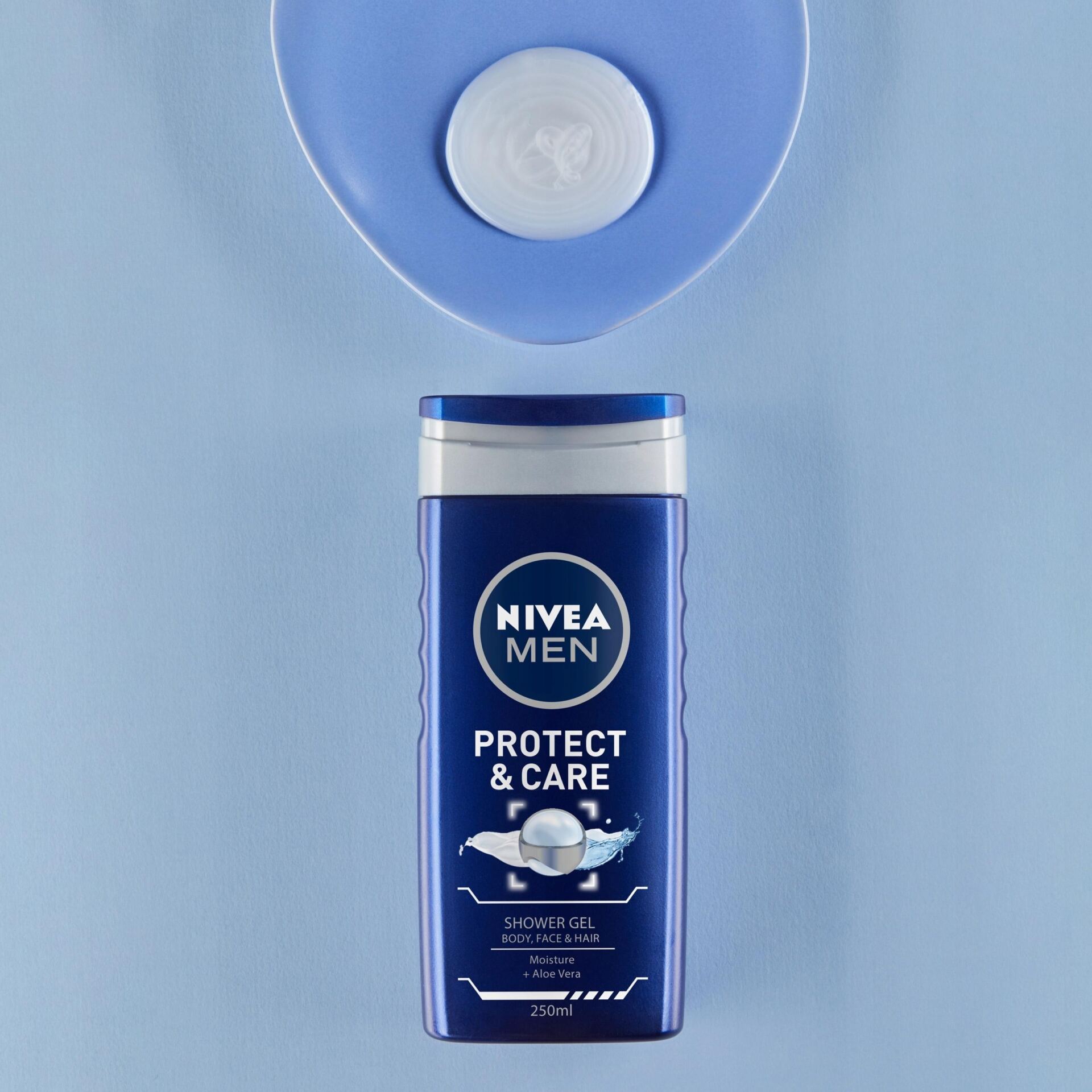 NIVEA MEN Żel pod prysznic Protect&Care 250ml - obrazek 7
