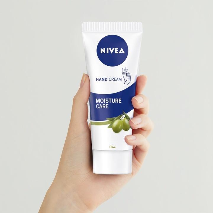 NIVEA Krem nawilżający do rąk Moisture Care 75 ml - obrazek 2