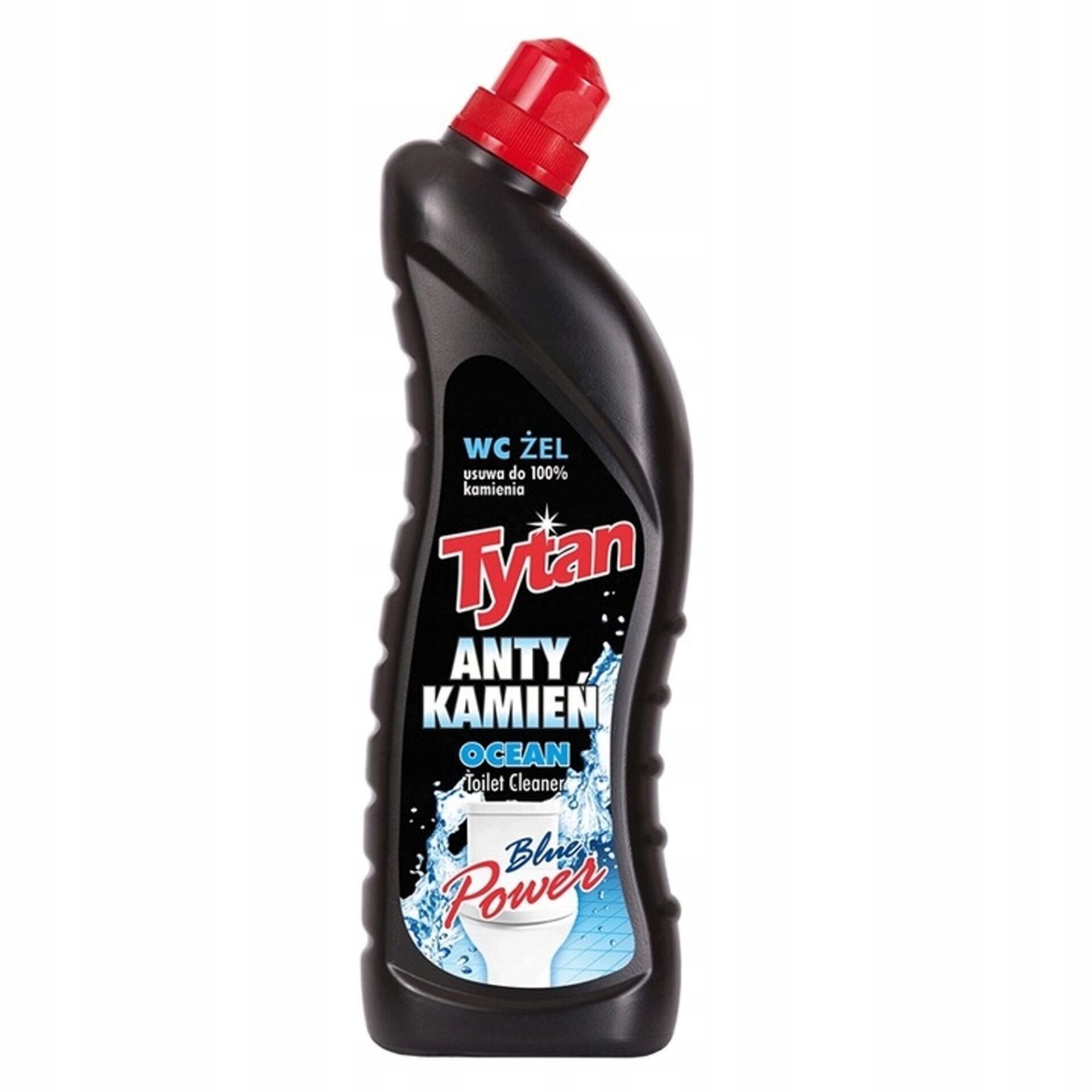 Tytan Anty Kamień Żel do Toalety WC Blue Power 700ml