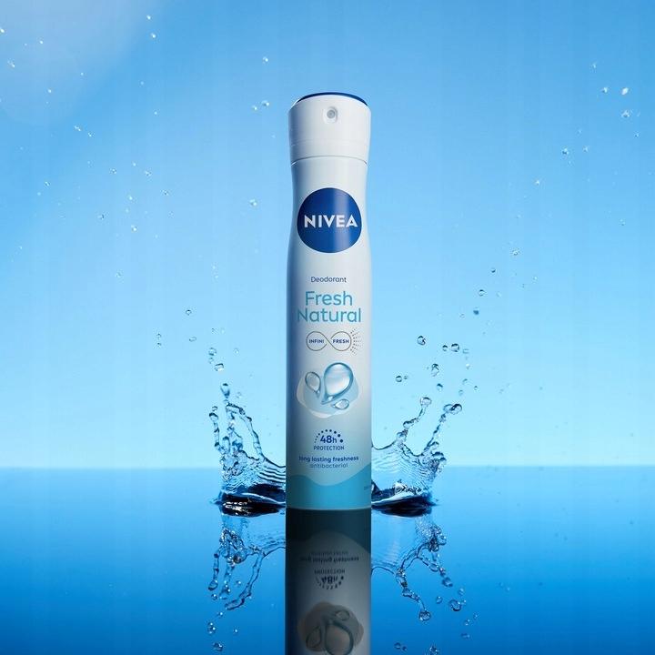 NIVEA FRESH NATURAL DEZODORANT W SPRAYU 150 ml - obrazek 2