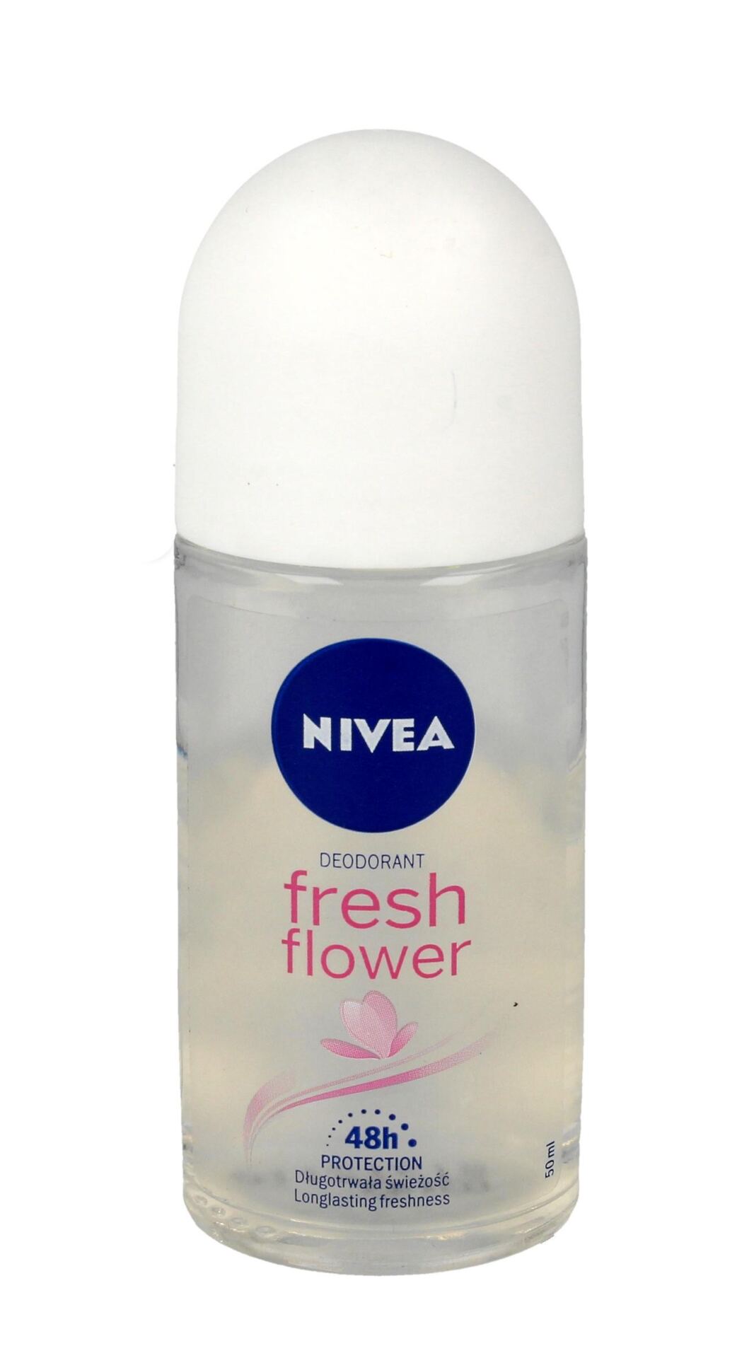 NIVEA FRESH FLOWER 0% SOLI ALUMINIUM ANTYPERSPIRANT ROLL ON 50 ML - obrazek 9