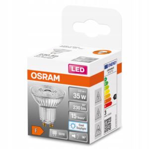 Osram 呕ar贸wka Led Halogen 呕ar贸wki GU10 2,6W = 35w 6500K