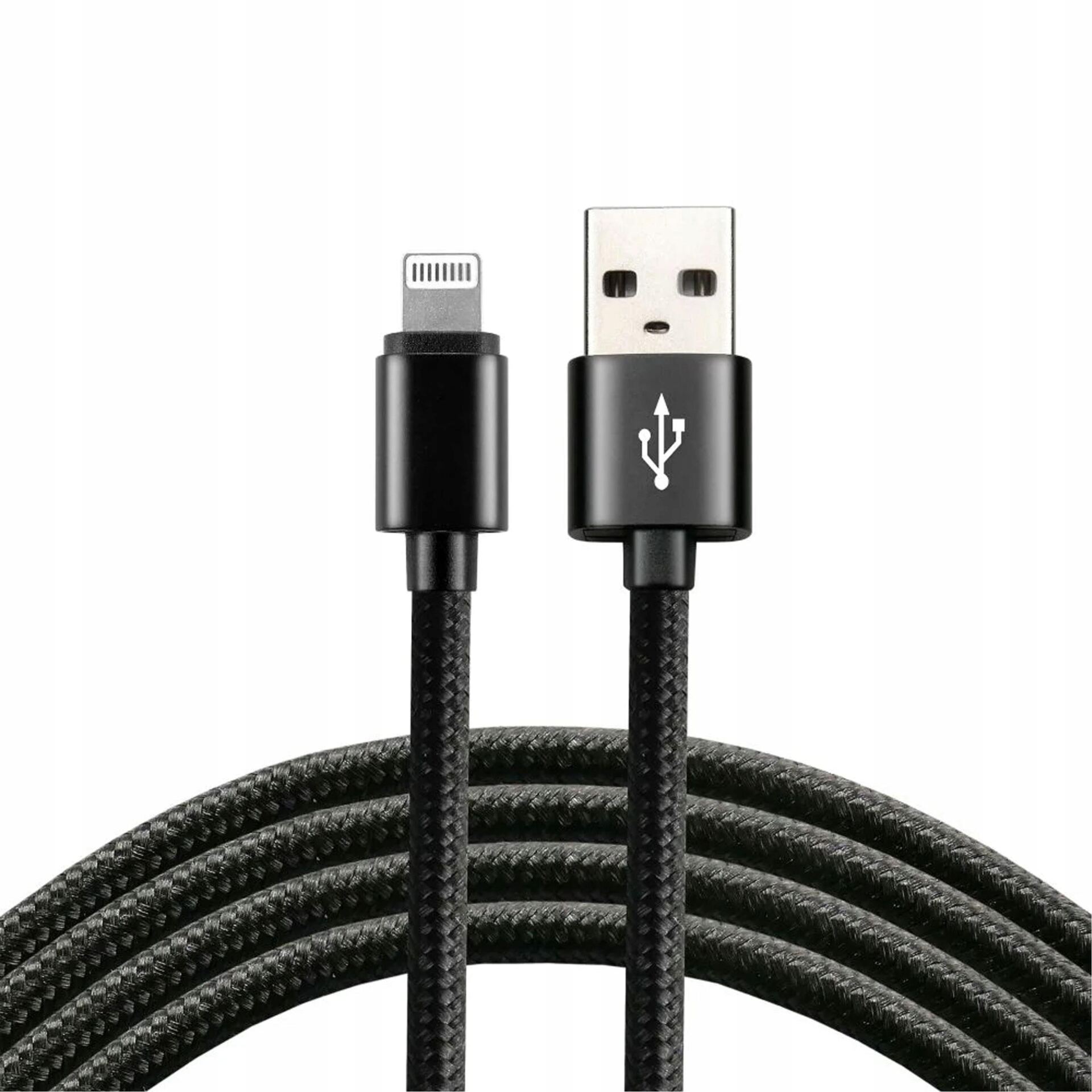 EverActive Kabel USB - iPhone Lightning 1m do ładowania 2,4A