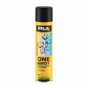 ERLA ONE SHOT neutralizator zapachów BAWEŁNA 600ml
