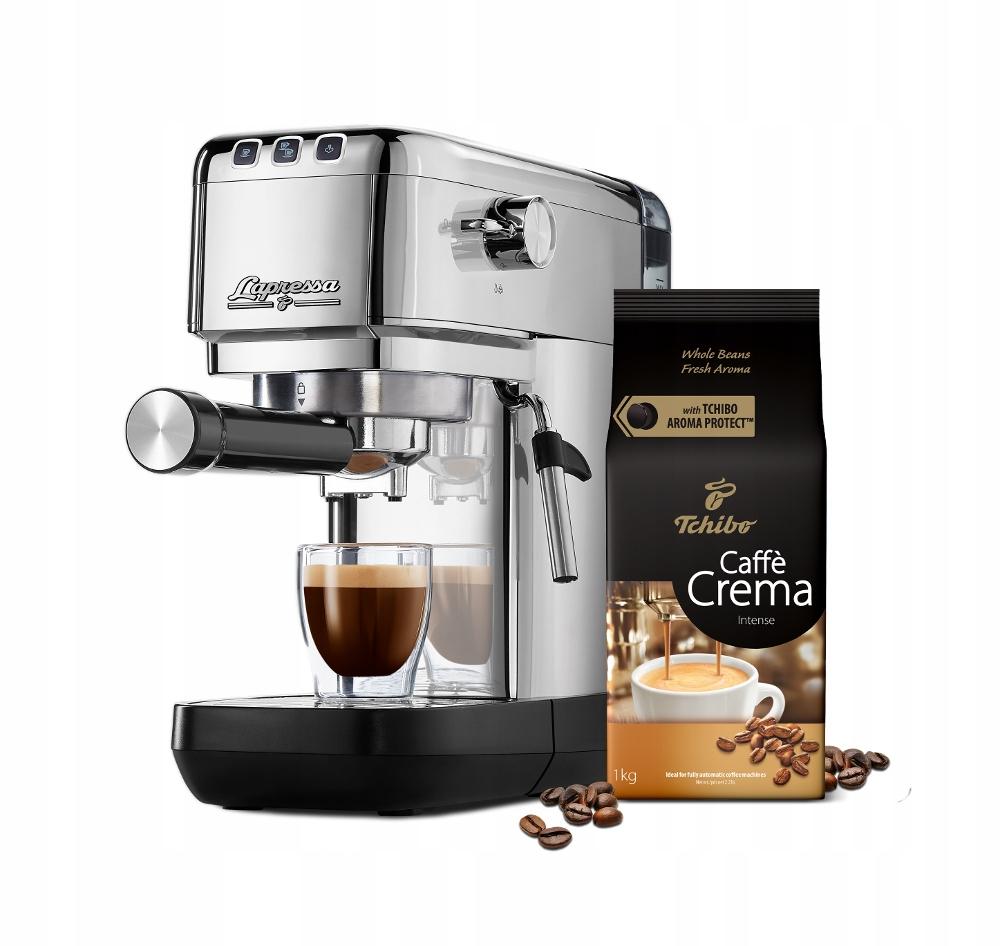 Tchibo LaPressa Ekspres Kolbowy Ciśnieniowy Kolba Srebrny - obrazek 10