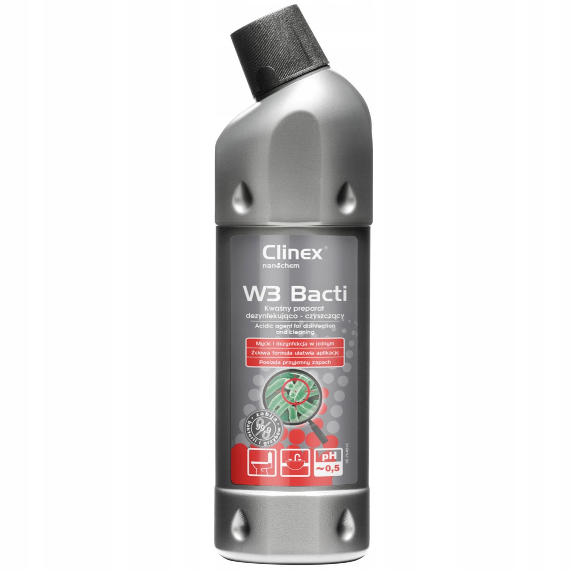 CLINEX Płyn bakteriobójczy do dezynfekcji i odgrzybiania łazieniek i WC