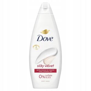 Dove Silky Velvet Nawilżający Żel pod Prysznic do Kąpieli 0% SLES 720 ml