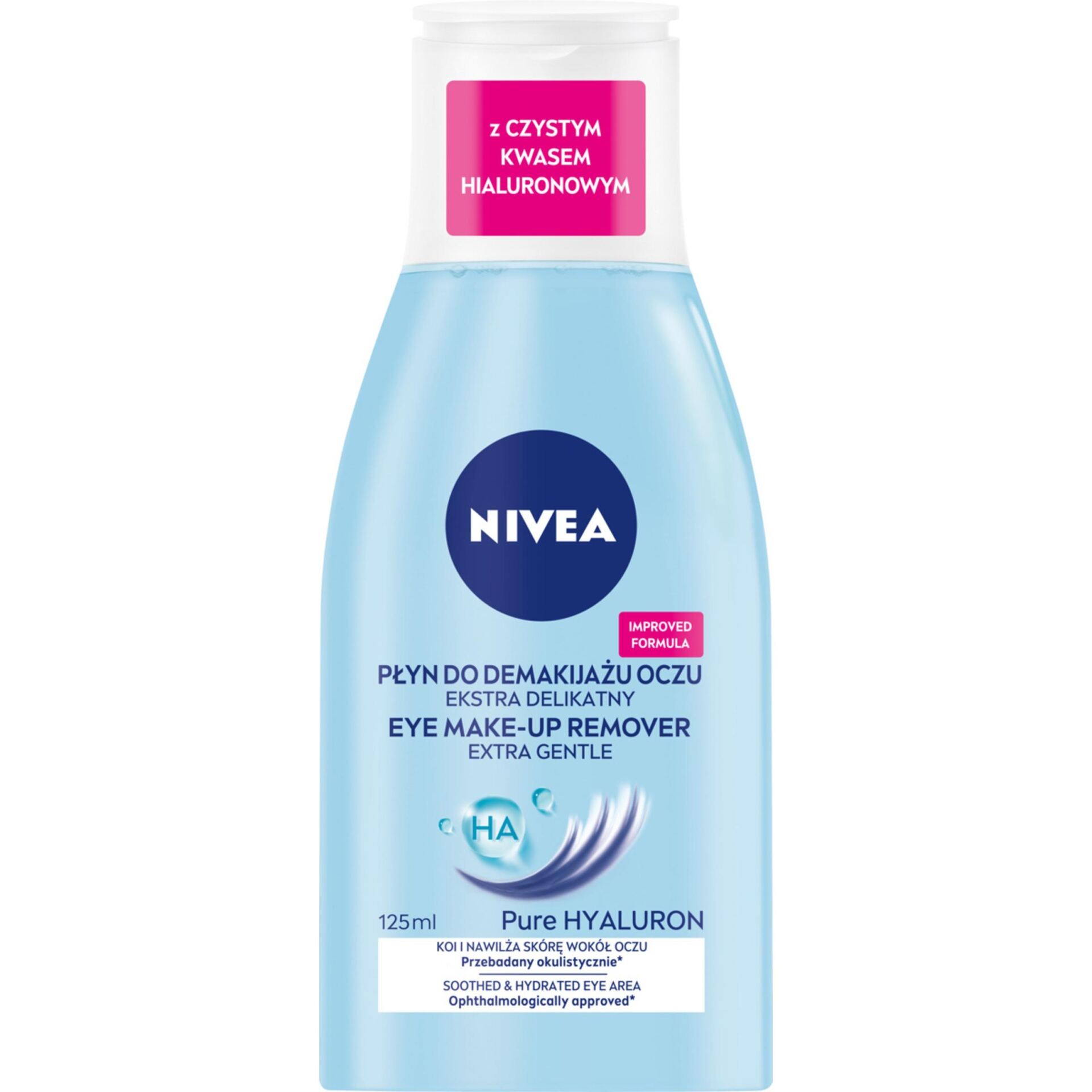NIVEA Płyn micelarny do demakijażu oczu z kwasem hialuronowym 125 ml - obrazek 5